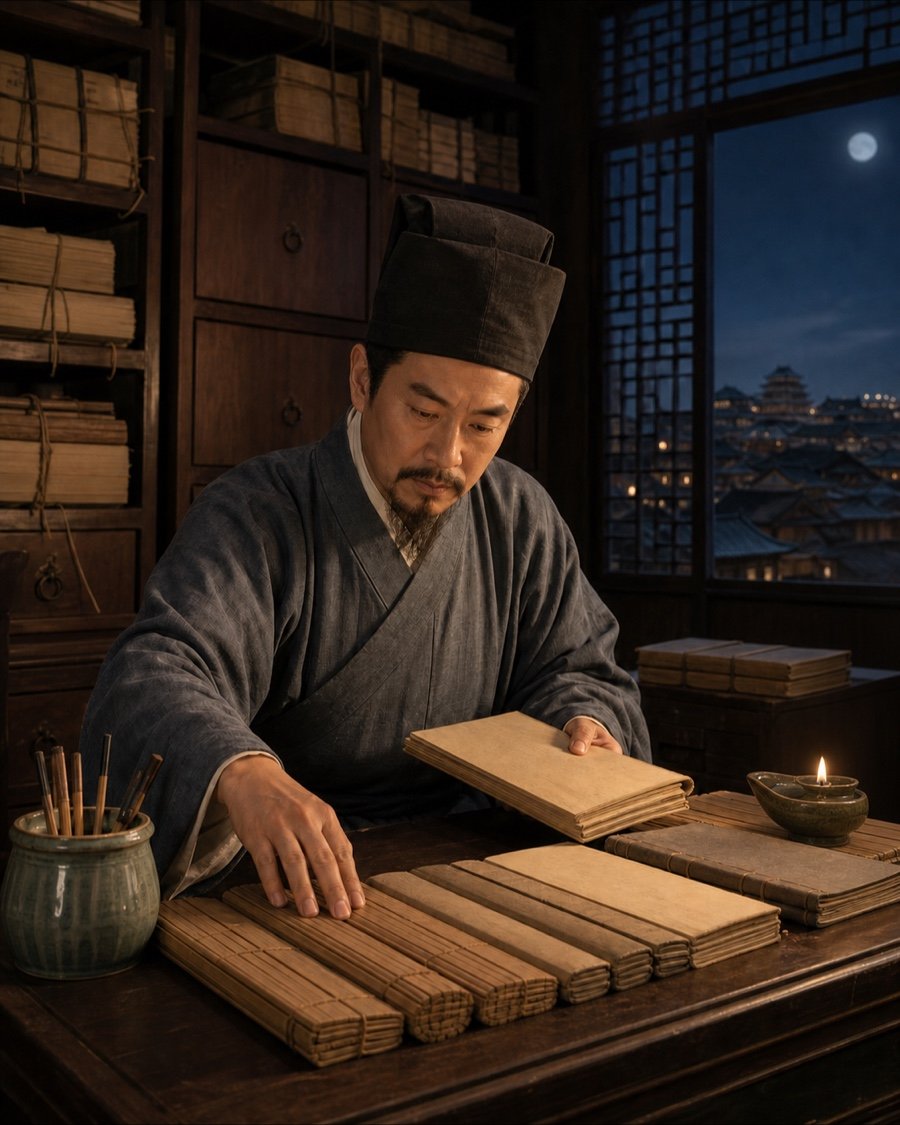 刘恕作者纪念视觉AI原创作者纪念视觉（非历史照片）