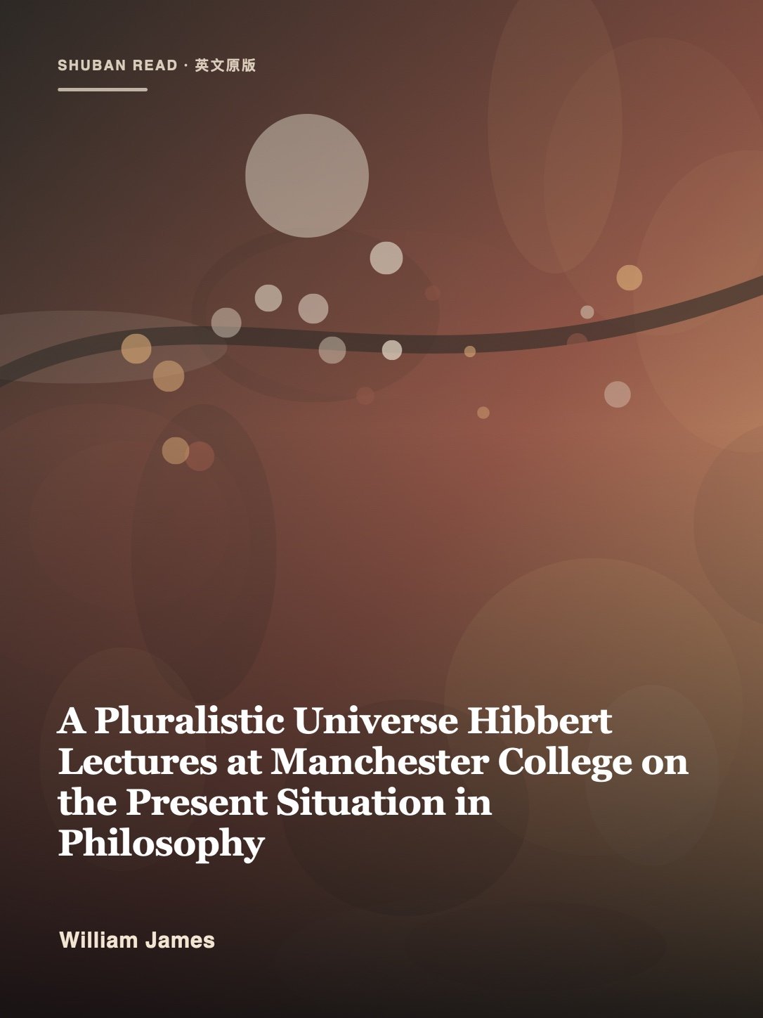 《A Pluralistic Universe Hibbert Lectures at Manchester College on the Present Situation in Philosophy》封面
