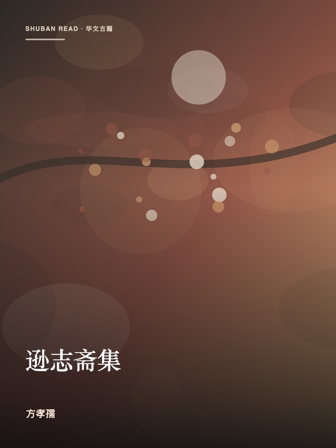 《逊志斋集》独立封面
