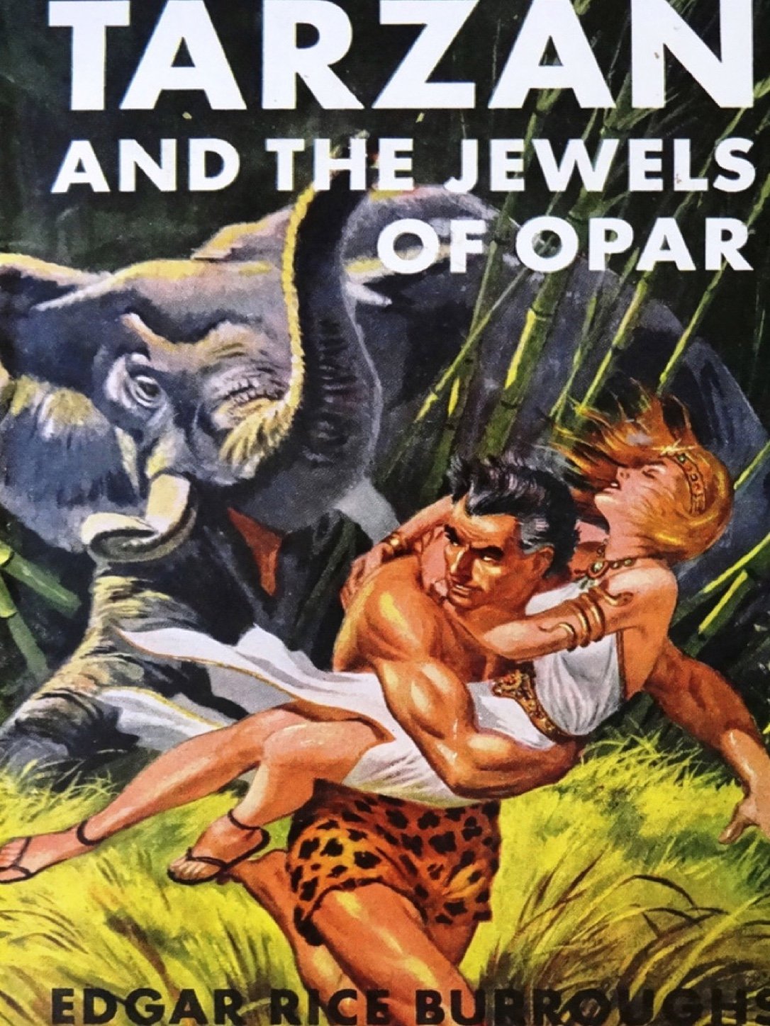 《Tarzan and the Jewels of Opar》封面