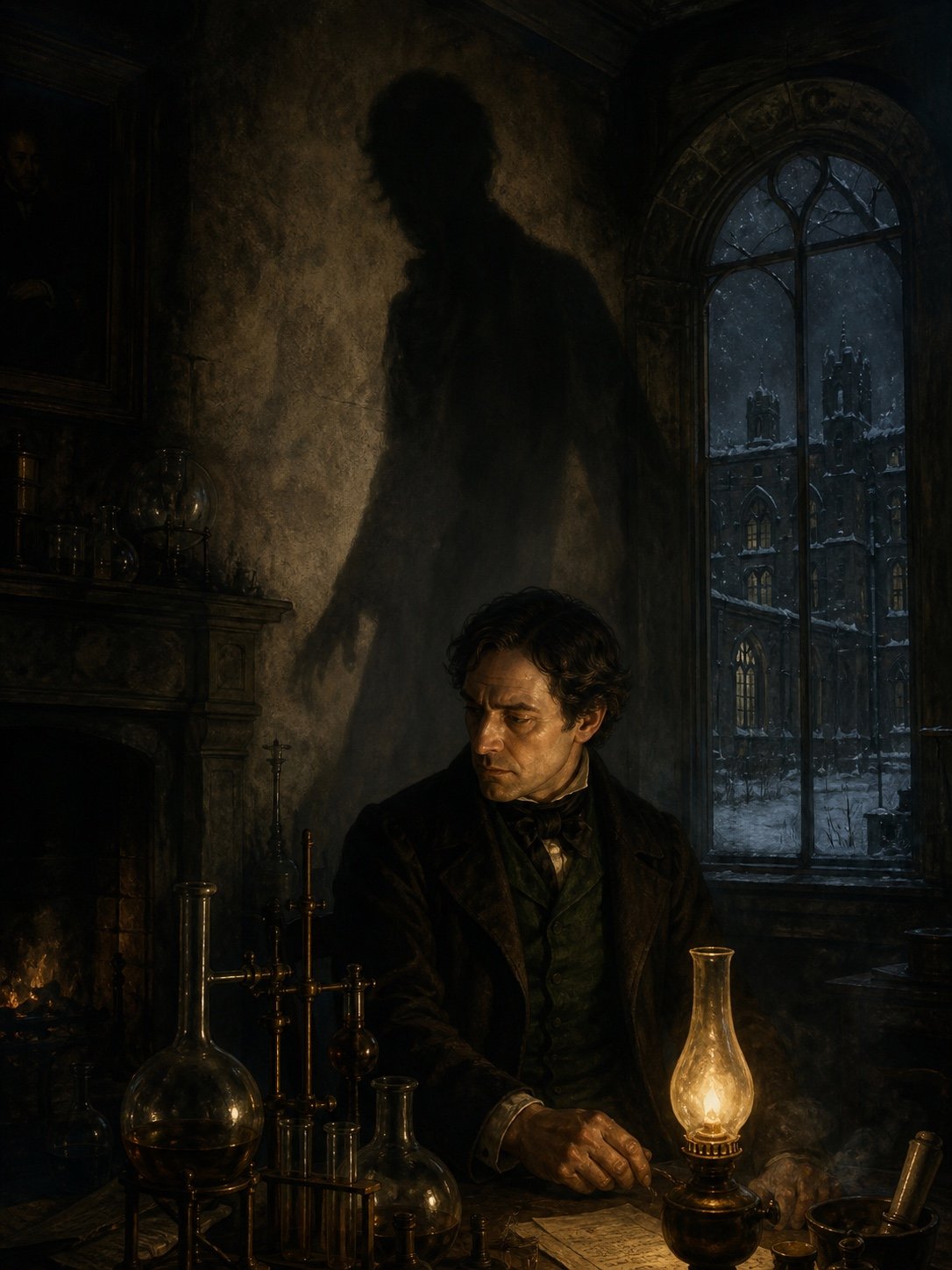 《The Haunted Man and the Ghost's Bargain》封面